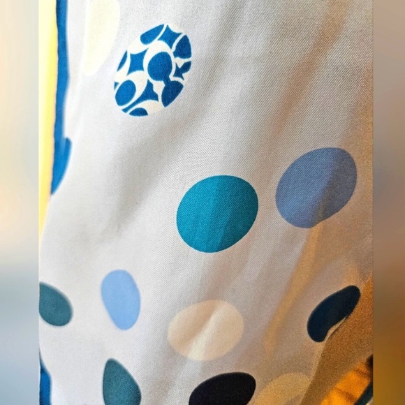 Coach Polka Dot Scarf - Picture 3 of 4